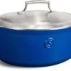 Saveur Selects Braadpan Ovaal Voyage - Classic Blue - ø 30 Cm - Geëmailleerde Anti-aanbaklaag -Keukengerei Korting Winkel 1 1 17