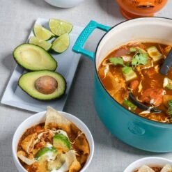 Saveur Selects Braadpan Voyage - Saveur Blue - ø 25 Cm / 4.7 Liter - Geëmailleerde Anti-aanbaklaag -Keukengerei Korting Winkel 1 4 17