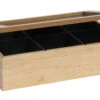 Sakura Tea Theedoos - Hout - 6-vaks - Met Fluweel - 24 X 16 Cm 2 Sakura Tea Theedoos - Hout - 6-vaks - Met Fluweel - 24 X 16 Cm -Keukengerei Korting Winkel 1 6 vaks 1