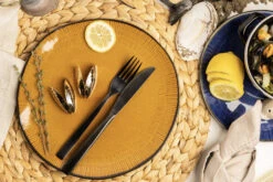 Anovi Mosselbestek - Verguld - 2-delig -Keukengerei Korting Winkel 1 Mosselen Anovi 1