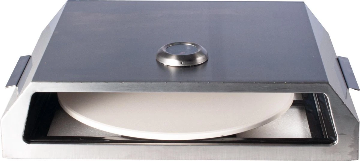 Bighorn Pizzaoven Met Pizzasteen Voor Barbecue - Grilloven - Draagbare - Edelstaal 5 Bighorn Pizzaoven Met Pizzasteen Voor Barbecue - Grilloven - Draagbare - Edelstaal - Afbeelding 3