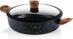 Westinghouse Pannenset Marble Wood (Braadpan + Hapjespan) ø 28 Cm - Inductie En Alle Andere Warmtebronnen -Keukengerei Korting Winkel 1200x640