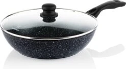 Westinghouse Pannenset Black Marble (Grillpan 28 Cm + Wokpan ø 30 Cm) - Inductie En Alle Andere Warmtebronnen -Keukengerei Korting Winkel 1200x661 1