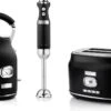 Westinghouse Retro Waterkoker + Broodrooster 2 Sleuven + Staafmixer - Zwart -Keukengerei Korting Winkel 1200x765 1