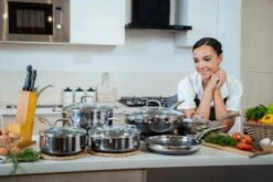 Westinghouse Pannenset Black Signature (Kookpan + Hapjespan ø 24 Cm + Wokpan ø 32 Cm) - Inductie En Alle Andere Warmtebronnen -Keukengerei Korting Winkel 1200x800 31