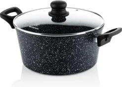Westinghouse Pannenset Black Marble (Braadpan ø 24 Cm + Steelpan ø 18 Cm) - Inductie En Alle Andere Warmtebronnen -Keukengerei Korting Winkel 1200x862 1