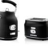 Westinghouse Retro Waterkoker + Broodrooster 2 Sleuven - Zwart -Keukengerei Korting Winkel 1200x955