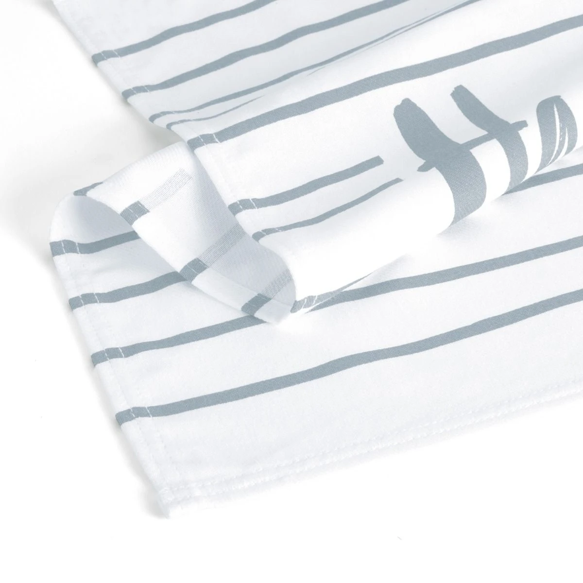 Walra Theedoek Happiness Jeans Blauw 50 X 70 Cm 4 Walra Theedoek Happiness Jeans Blauw 50 X 70 Cm - Afbeelding 2