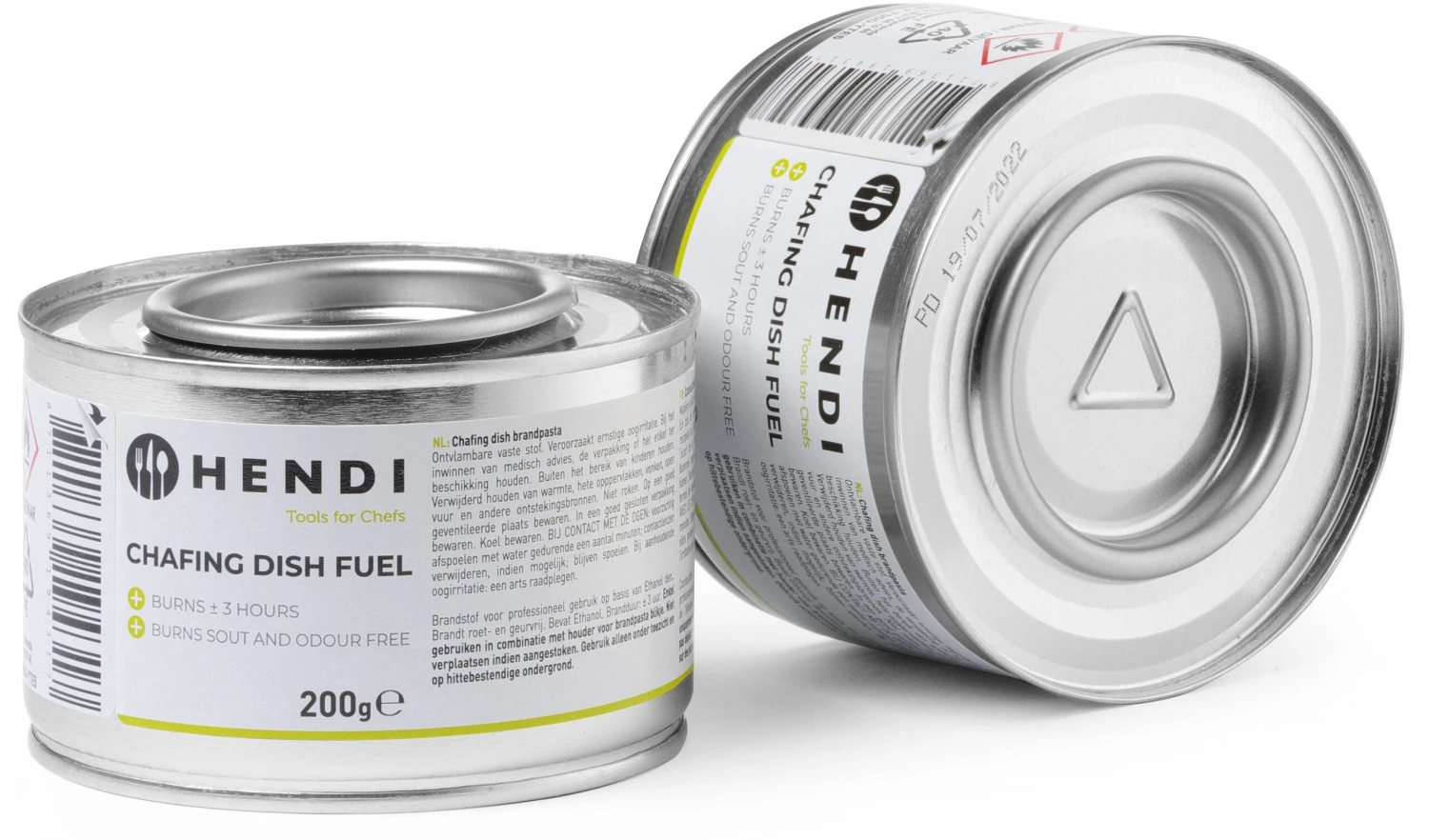 Hendi Brandpasta Voor Chafing Dish - 200 Gram - 24 Stuks 3 Hendi Brandpasta Voor Chafing Dish - 200 Gram - 24 Stuks