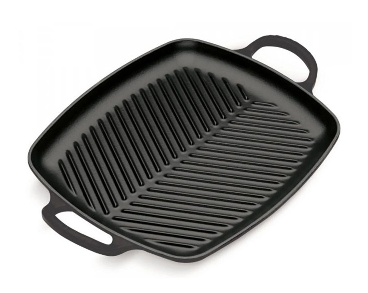 Le Creuset Grillplaat Signature - Mat Zwart - 30 X 27 Cm 3 Le Creuset Grillplaat Signature - Mat Zwart - 30 X 27 Cm