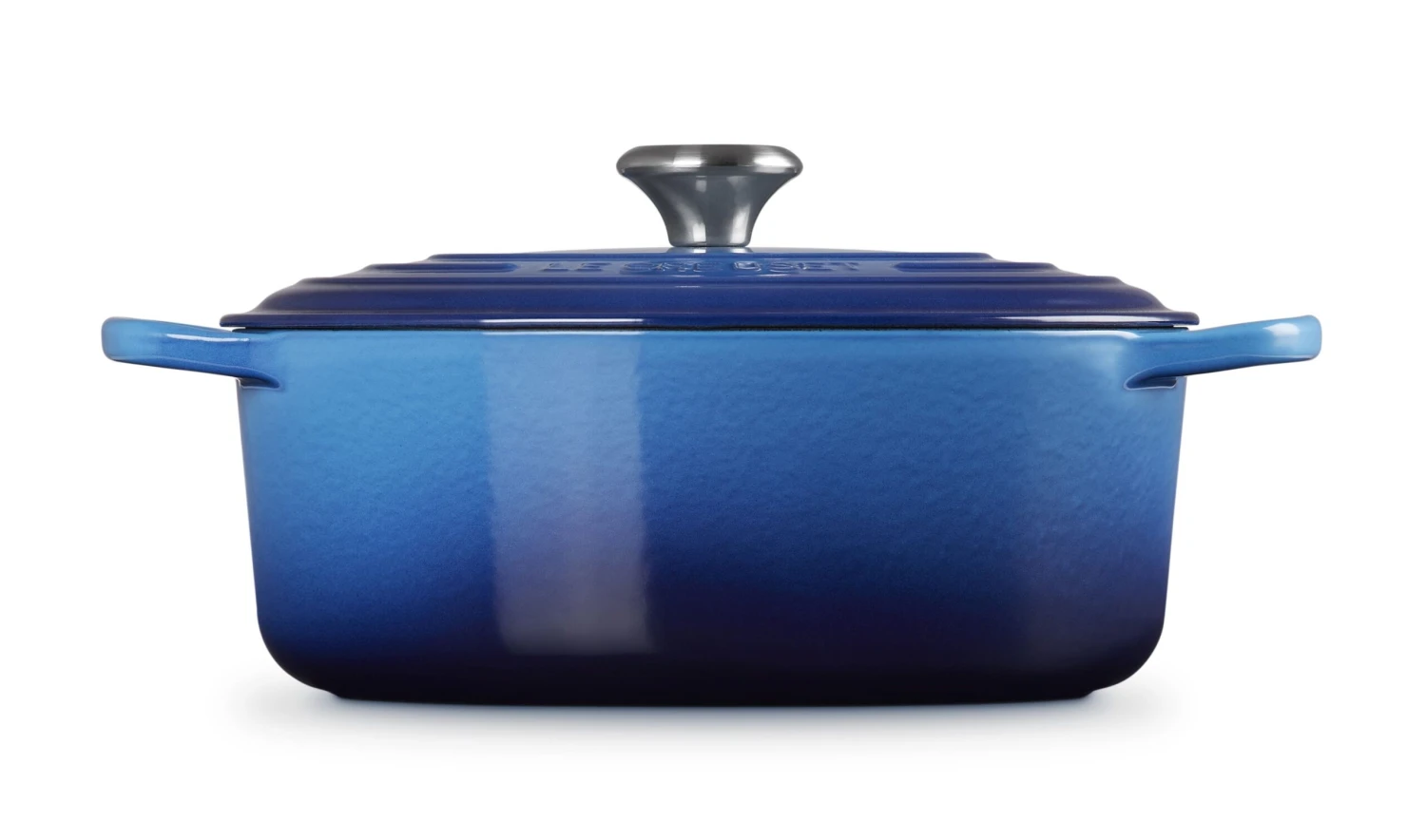 Le Creuset Braadpan Signature - Ovaal - Azure - ø 31 Cm / 6.3 Liter 4 Le Creuset Braadpan Signature - Ovaal - Azure - ø 31 Cm / 6.3 Liter - Afbeelding 2