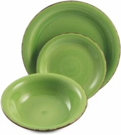 Villa D'Este Serviesset Baita - Colori Caldi - 18-delig / 6 Personen -Keukengerei Korting Winkel 2171740 b