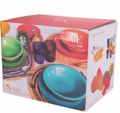 Villa D'Este Serviesset Baita - Colori Caldi - 18-delig / 6 Personen -Keukengerei Korting Winkel 2171740s