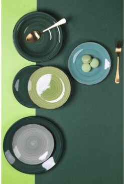 Villa D'Este Serviesset Baita - Greenery - 12-delig / 4 Personen -Keukengerei Korting Winkel 2191636a