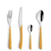 Amefa Bestekset Eclat - Mustard Yellow Matt - 24-delig / 6 Personen 1 Amefa Bestekset Eclat - Mustard Yellow Matt - 24-delig / 6 Personen -Keukengerei Korting Winkel 2294YMTR42C71 2