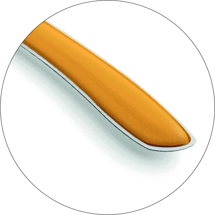 Amefa Bestekset Eclat - Mustard Yellow Matt - 24-delig / 6 Personen 6 Amefa Bestekset Eclat - Mustard Yellow Matt - 24-delig / 6 Personen - Afbeelding 4