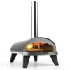 ZiiPa Pizza Oven Piana - Houtgestookt - Met Thermometer - Leisteen - Voor ø 30 Cm Pizza's - Roterende Pizzasteen -Keukengerei Korting Winkel 230731