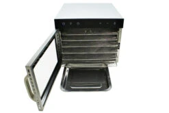 Wartmann Voedseldroger - 6 Laags - Zilver - WM-2206 DH -Keukengerei Korting Winkel 270236.IN04