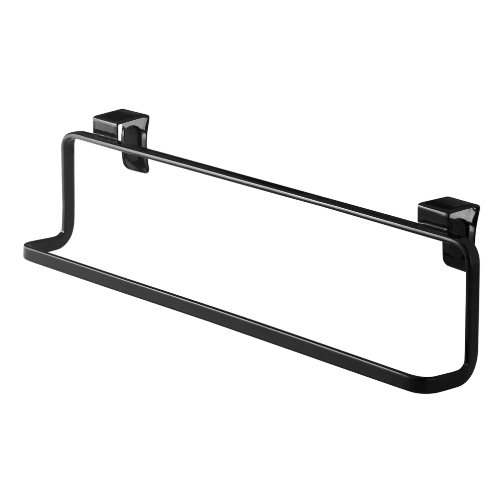 Yamazaki Handdoekhouder Tower Zwart 30 Cm 3 Yamazaki Handdoekhouder Tower Zwart 30 Cm