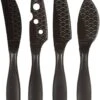 Boska Kaasmessenset Mini Monaco+ Zwart -Keukengerei Korting Winkel 307088 BOSKACheeseKnifeSetMiniMonaco Black 1