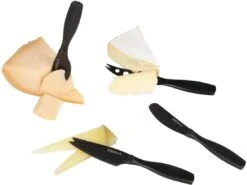 Boska Kaasmessenset Mini Monaco+ Zwart 13 Boska Kaasmessenset Mini Monaco+ Zwart -Keukengerei Korting Winkel 307088 BOSKACheeseKnifeSetMiniMonaco Black 3