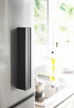 Yamazaki Foliehouder Tower Zwart -Keukengerei Korting Winkel 3248 TOWER MAGNETIC WRAP CASE BK 03 1000x
