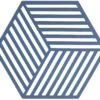 Zone Denmark Pannenonderzetter Hexagon - Denim - 16 X 14 Cm -Keukengerei Korting Winkel 330340 high