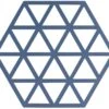 Zone Denmark Pannenonderzetter Triangles - Denim - 16 X 14 Cm -Keukengerei Korting Winkel 330343 high