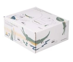 ASA Selection Kinderservies Kids Croco Krokodil 5-delig -Keukengerei Korting Winkel 38951314 kindergeschirr krokodil