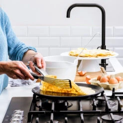 GreenPan Pannenkoekenpan Copenhagen - Zwart - ø 28 Cm - Keramische Anti-aanbaklaag -Keukengerei Korting Winkel 3a18e4eff90d814e848cc32161d191601d04c272 6 Cop PancakeP 28cm CC003112 001 SpecialFeature5B15D