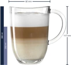 Leonardo Latte Macchiato Glazen Napoli 380 Ml - 6 Stuks 10 Leonardo Latte Macchiato Glazen Napoli 380 Ml - 6 Stuks -Keukengerei Korting Winkel 4002541242037 01
