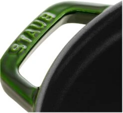 Staub Braadpan / Cocotte - Basilicum - ø 28 Cm / 6.7 Liter -Keukengerei Korting Winkel 40509 354 0 3 1