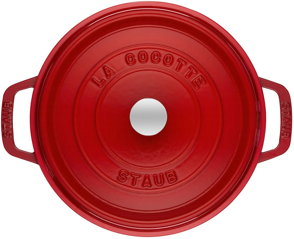 Staub Braadpan / Cocotte - Kersenrood - ø 22 Cm / 2.6 Liter 6 Staub Braadpan / Cocotte - Kersenrood - ø 22 Cm / 2.6 Liter - Afbeelding 4