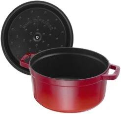 Staub Braadpan / Cocotte - Kersenrood - ø 28 Cm / 6.7 Liter 11 Staub Braadpan / Cocotte - Kersenrood - ø 28 Cm / 6.7 Liter -Keukengerei Korting Winkel 40509 814 0 5 3