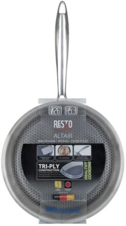 Resto Kitchenware Koekenpan Altair - ø 26 Cm - Standaard Anti-aanbaklaag 25 Resto Kitchenware Koekenpan Altair - ø 26 Cm - Standaard Anti-aanbaklaag -Keukengerei Korting Winkel 4260403577196