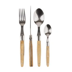 Jay Hill Bestekset Laguiole - Olijfhout - 4-delig 10 Jay Hill Bestekset Laguiole - Olijfhout - 4-delig -Keukengerei Korting Winkel 45 bestek