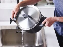 BK Pannenset Flow Cool - Zwart / RVS - 4 Delige Set -Keukengerei Korting Winkel 477567f362398f3cedf6eea2da41628b192d7a31 BK Flow cool Bl Cvd Casserole Pour