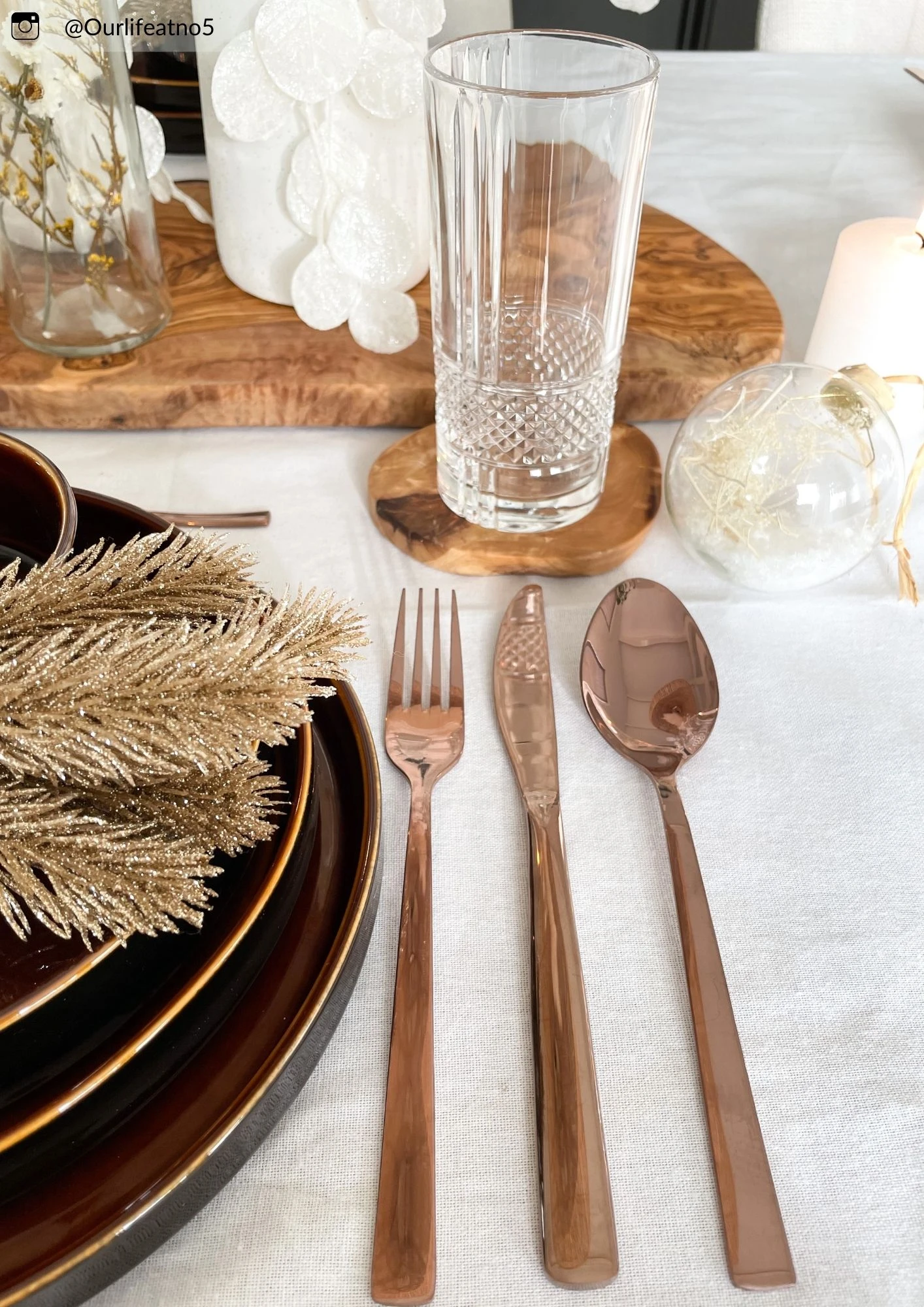 Sareva Bestekset - 16-delig / 4 Personen - Koper 8 Sareva Bestekset - 16-delig / 4 Personen - Koper - Afbeelding 6