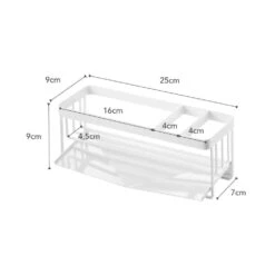 Yamazaki Gootsteenorganiser Tower Wit -Keukengerei Korting Winkel 5016 dims eu 1000x