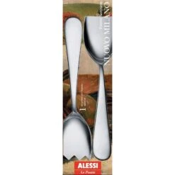 Alessi Saladebestek Nuovo Milano - 5180/14 - Door Ettore Sottsass -Keukengerei Korting Winkel 5180 14 02
