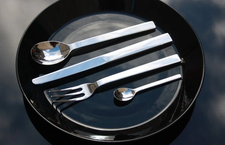 Alessi Dessertvork Santiago - DC05/5 - Door David Chipperfield 4 Alessi Dessertvork Santiago - DC05/5 - Door David Chipperfield - Afbeelding 2