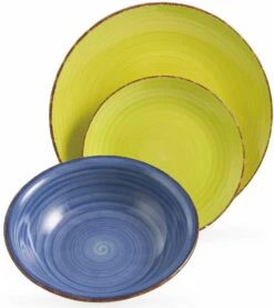 Villa D'Este Serviesset Baita 2 Intensita Doppia - 18-delig / 6 Personen -Keukengerei Korting Winkel 5907302 n