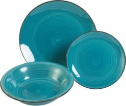 Villa D'Este Serviesset Baita Intensita Doppia - 12-delig / 4 Personen -Keukengerei Korting Winkel 5909332 a 1