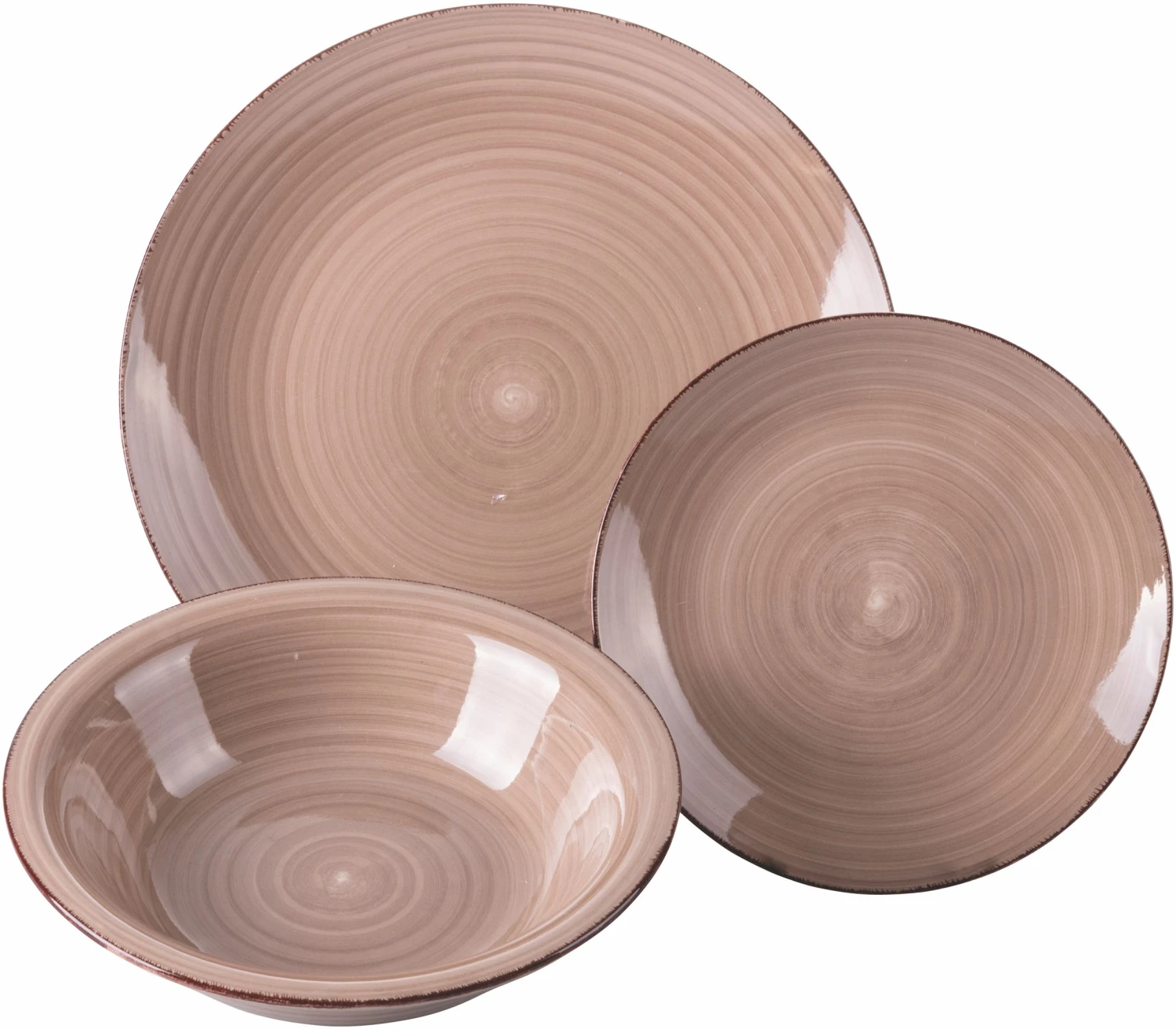 Villa D'Este Serviesset Baita - Chocolate - 12-delig / 4 Personen 8 Villa D'Este Serviesset Baita - Chocolate - 12-delig / 4 Personen - Afbeelding 6