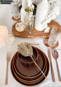 Sareva Bestekset - 16-delig / 4 Personen - Koper 14 Sareva Bestekset - 16-delig / 4 Personen - Koper -Keukengerei Korting Winkel 5 11