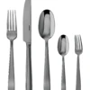 Sambonet Bestekset Flat - Zwart - 30 Delig / 6 Personen -Keukengerei Korting Winkel 62712BN1