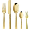 Sambonet Bestekset Flat - Goud - 30 Delig / 6 Personen 1 Sambonet Bestekset Flat - Goud - 30 Delig / 6 Personen -Keukengerei Korting Winkel 62712GN1