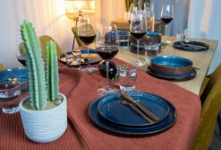 Cosy & Trendy Ontbijtbord Quintana Blue ø 22 Cm -Keukengerei Korting Winkel 7 quintana 7 1