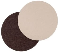 Jay Hill Onderzetters - Vegan Leer - Bruin / Zand - Dubbelzijdig - ø 10 Cm - 6 Stuks 11 Jay Hill Onderzetters - Vegan Leer - Bruin / Zand - Dubbelzijdig - ø 10 Cm - 6 Stuks -Keukengerei Korting Winkel 7061111703542 1 1