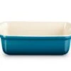 Le Creuset Ovenschaal Heritage - Deap Teal - 19 X 14 Cm / 1.1 Liter -Keukengerei Korting Winkel 71102196420001